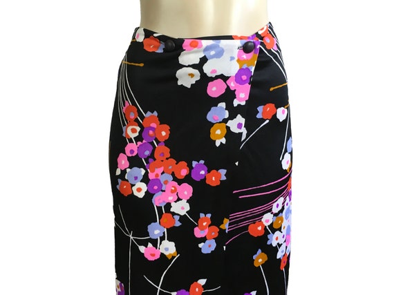 Cole California Maxi Skirt Wrap Swim Sarong Cover… - image 3