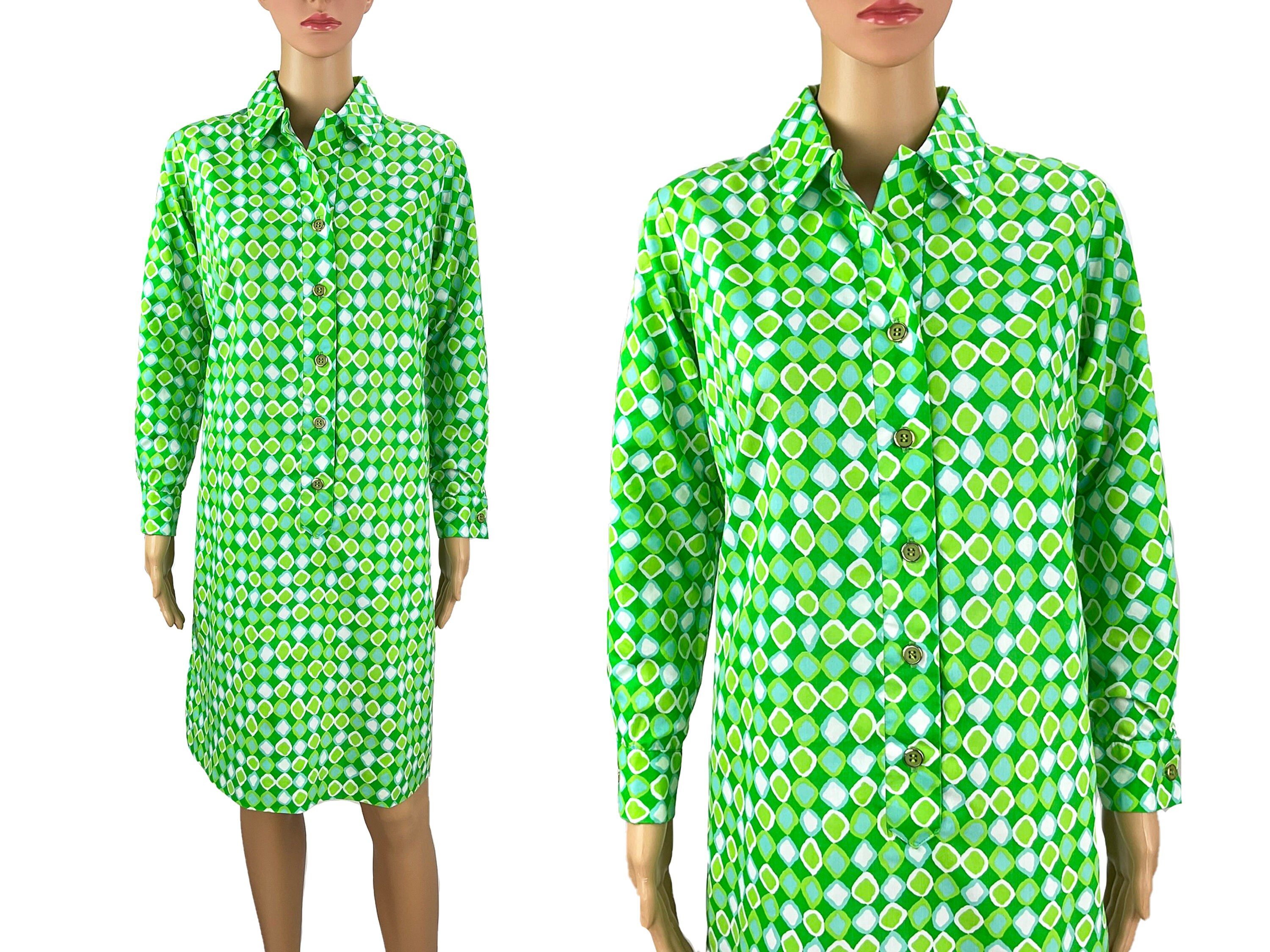 Vintage Dress Serbin Florida Muriel Ryan 1960s Shift
