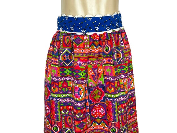 Maxi Skirt Lanz Original Vintage 1960s Prairie Pe… - image 2