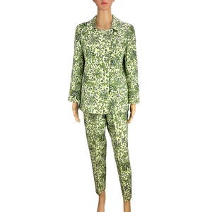 Cigarette Pants Suit