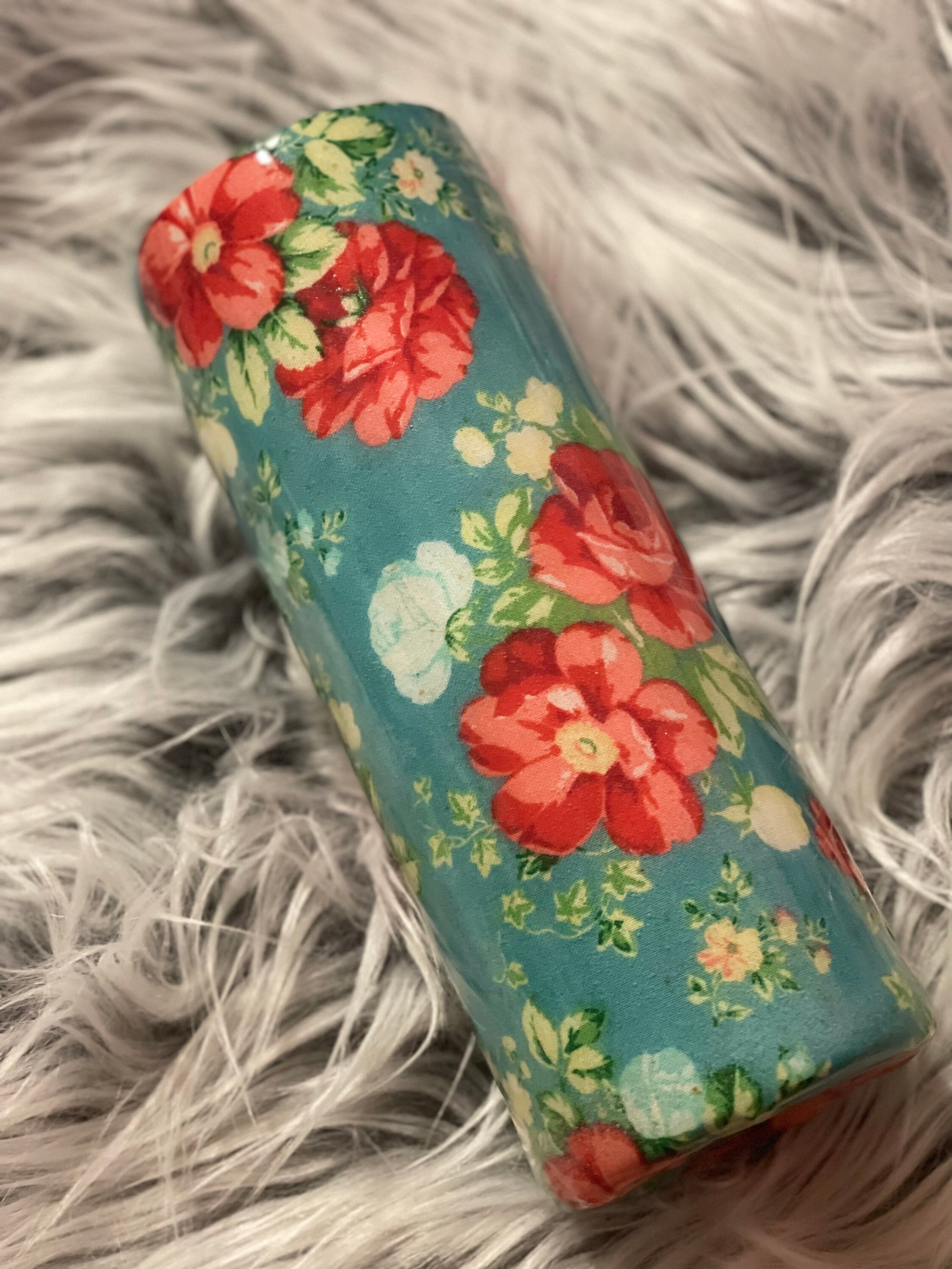 Pioneer Woman Vintage Floral Fabric Print Double Walled - Etsy