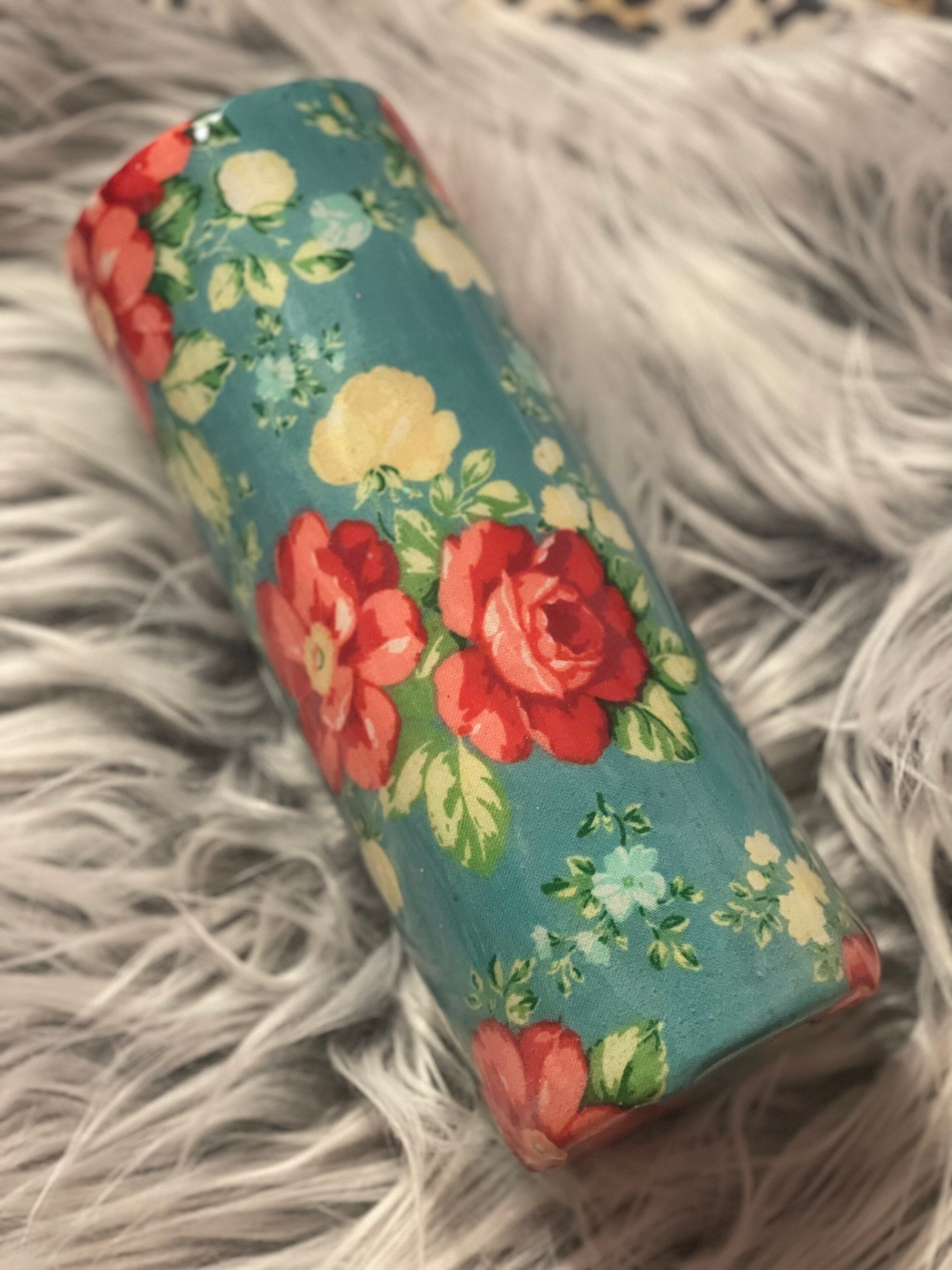 Pioneer Woman Vintage Floral Fabric Print Double Walled - Etsy