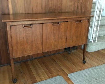 Vintage Mid Century John Stuart Serving Cart