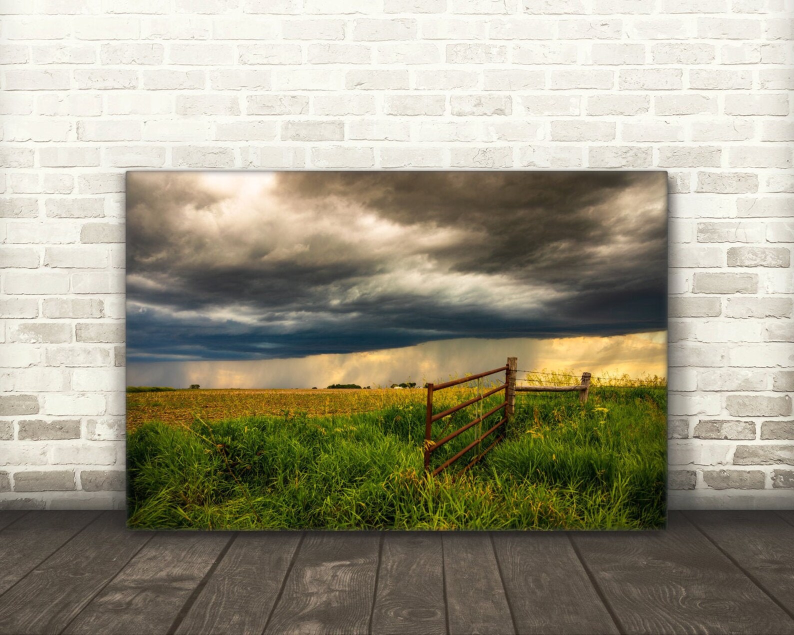 Canvas midwest wall art fine art country photography of Etsy