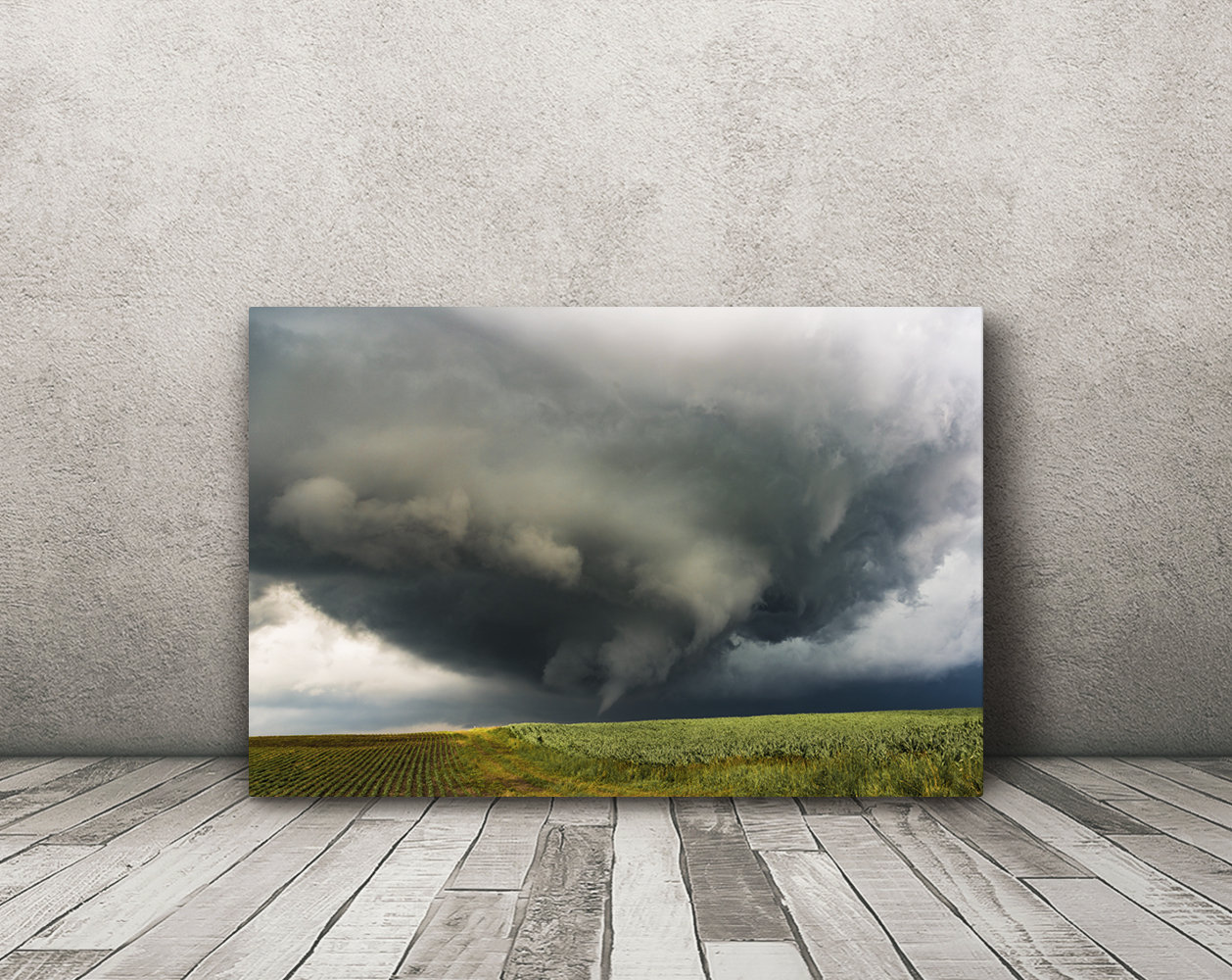 Tornado Photography Print, Fine Art Supercell Storm Wall Art Photo of ...