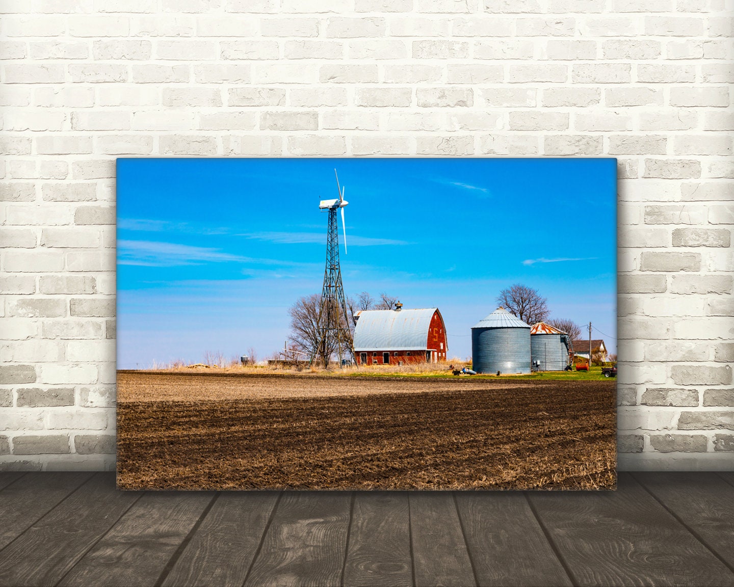 Iowa Barn Picture, Rustic Midwest Farm Photography Wall Art Hanging - Etsy