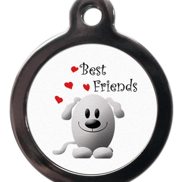 Best Friend Dog Tag Etsy Australia