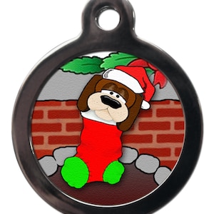 Christmas Dog tag - Stocking Filler