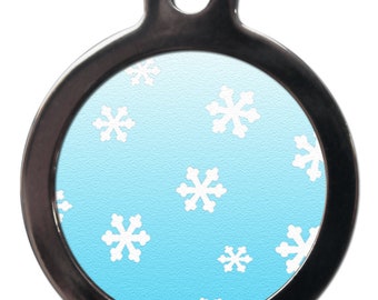 Snowflake Pet ID tag
