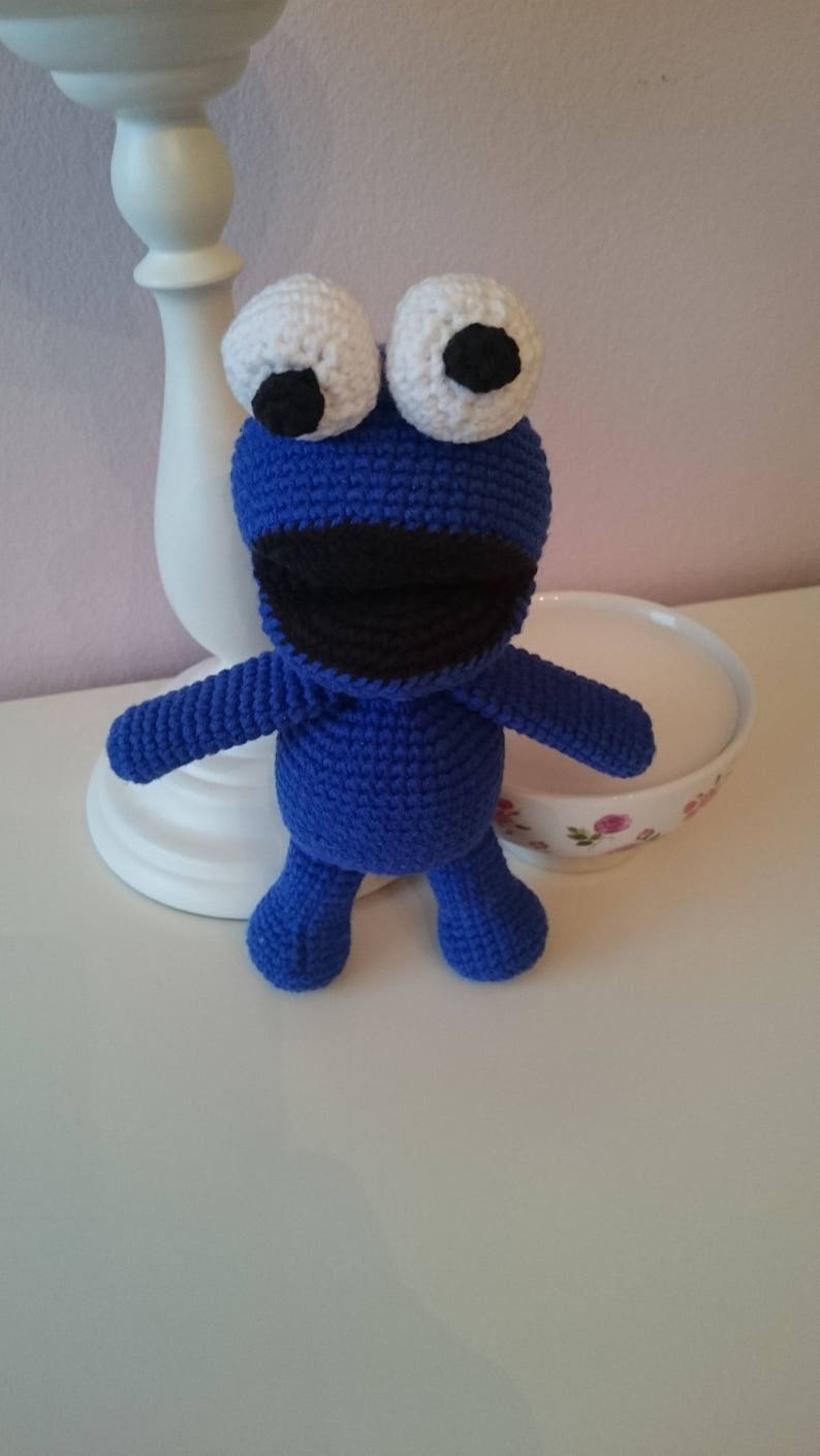 Crochet Cookie monster toy Cookie monster toy Amigurumi | Etsy