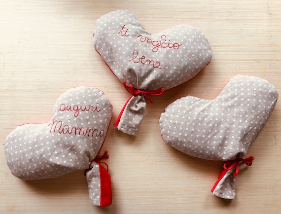 Almohada con huesos de cereza para calentar o refrescar Etsy Espana