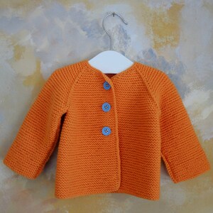 Joyful Knitted Baby Jacket - Etsy