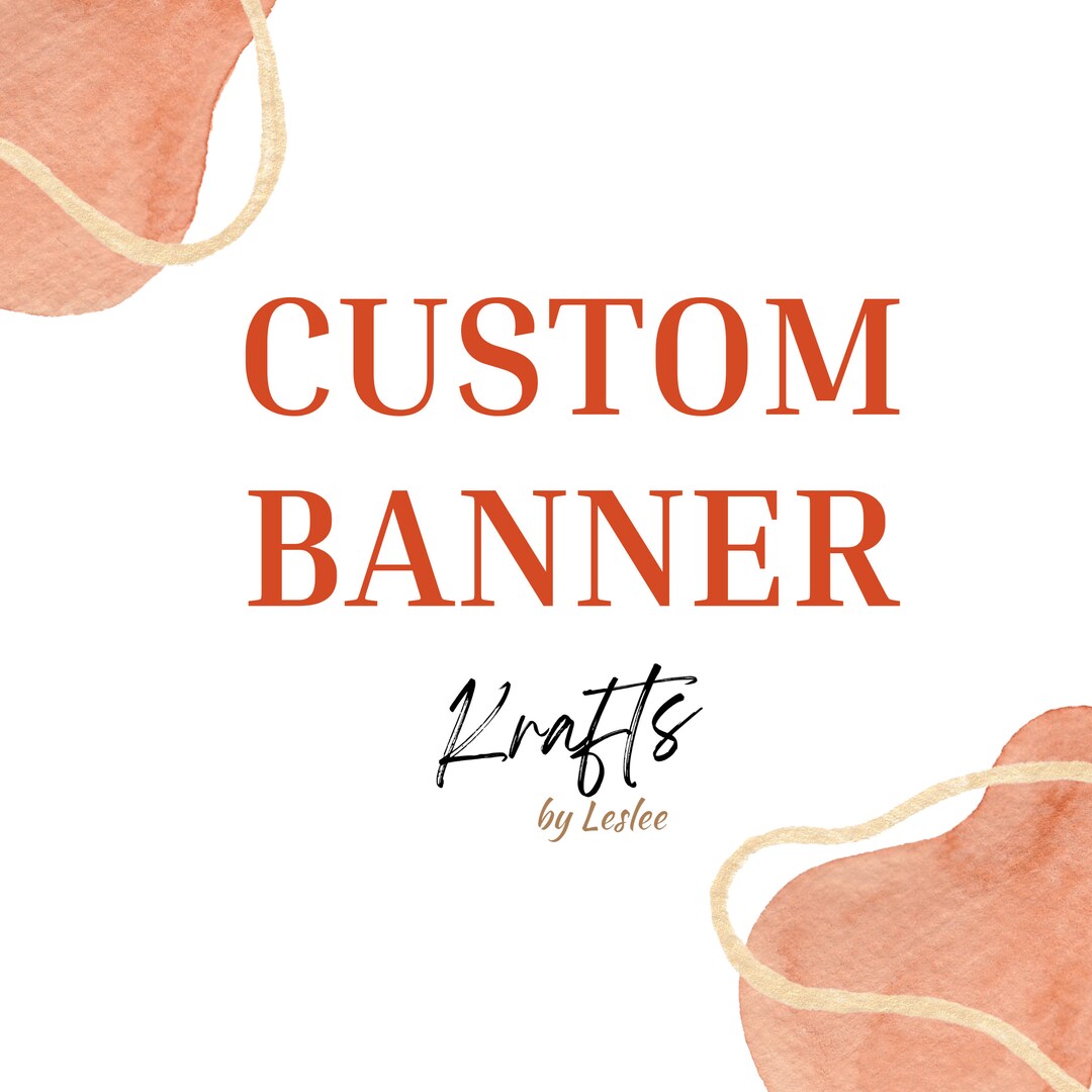 Custom Message Banners Personalized Party Banner: Custom Colors & Message - Etsy