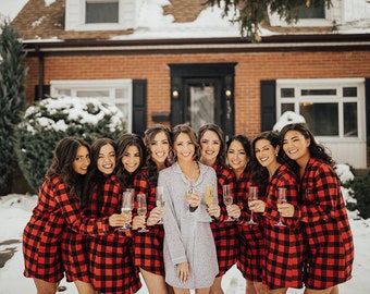 Softest Bridal Party Shirts Getting Ready Outfits, Bridesmaid PJ Shirts  Maid of Honor, Button Down Shirts, Bridal Party Getting Ready