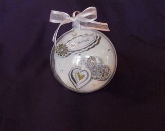 Balls for wedding heart picture and just married 3D
