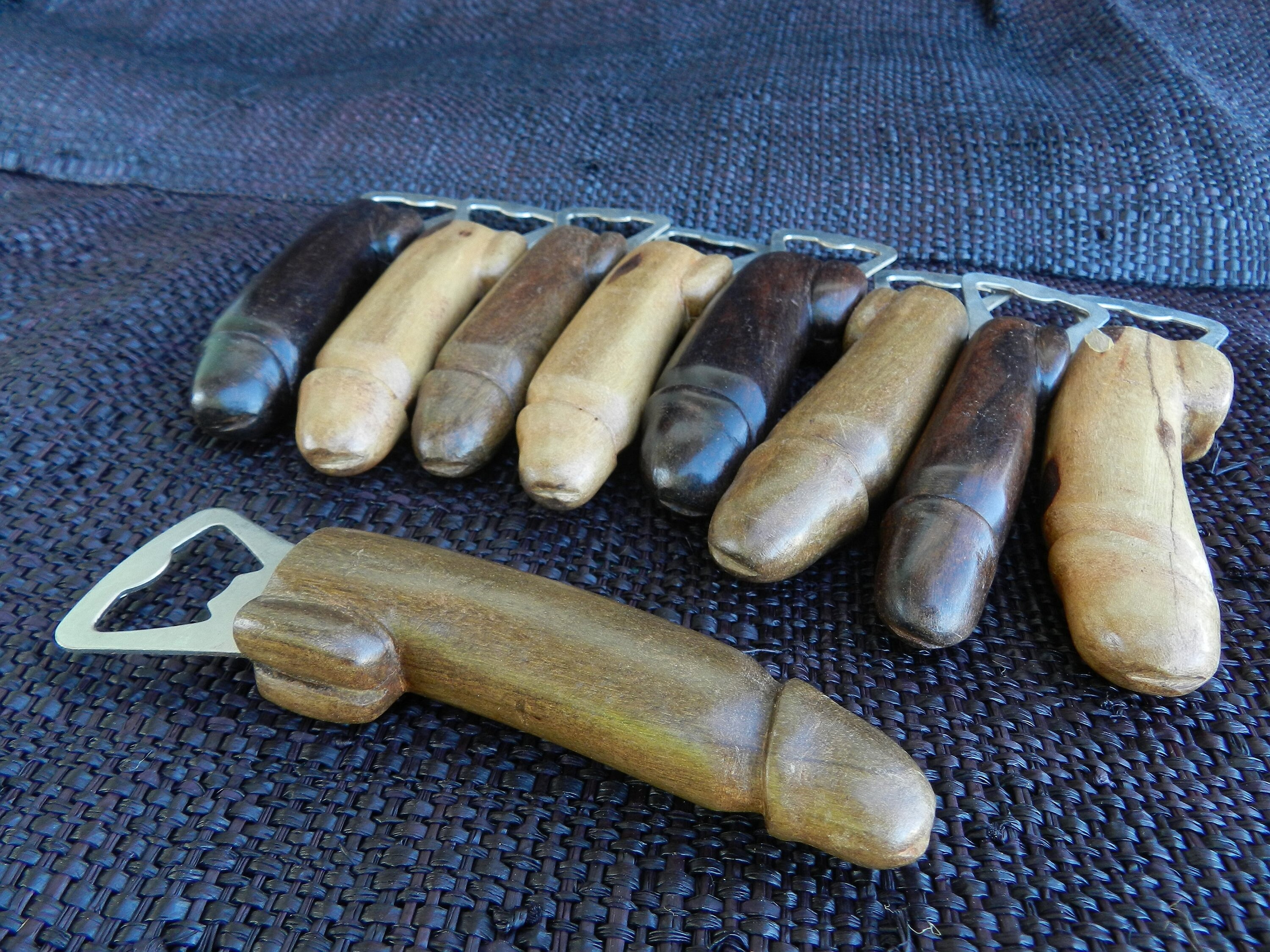 Black Penis Bottle Opener, Wood Carving Penis, Wooden Penis, Penis Balinese  Carving, 18 Mature 