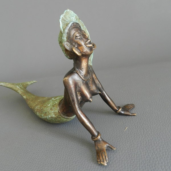 Figurine Sirène Déco - OxcmoBijoux - Neuve Sous Emballage