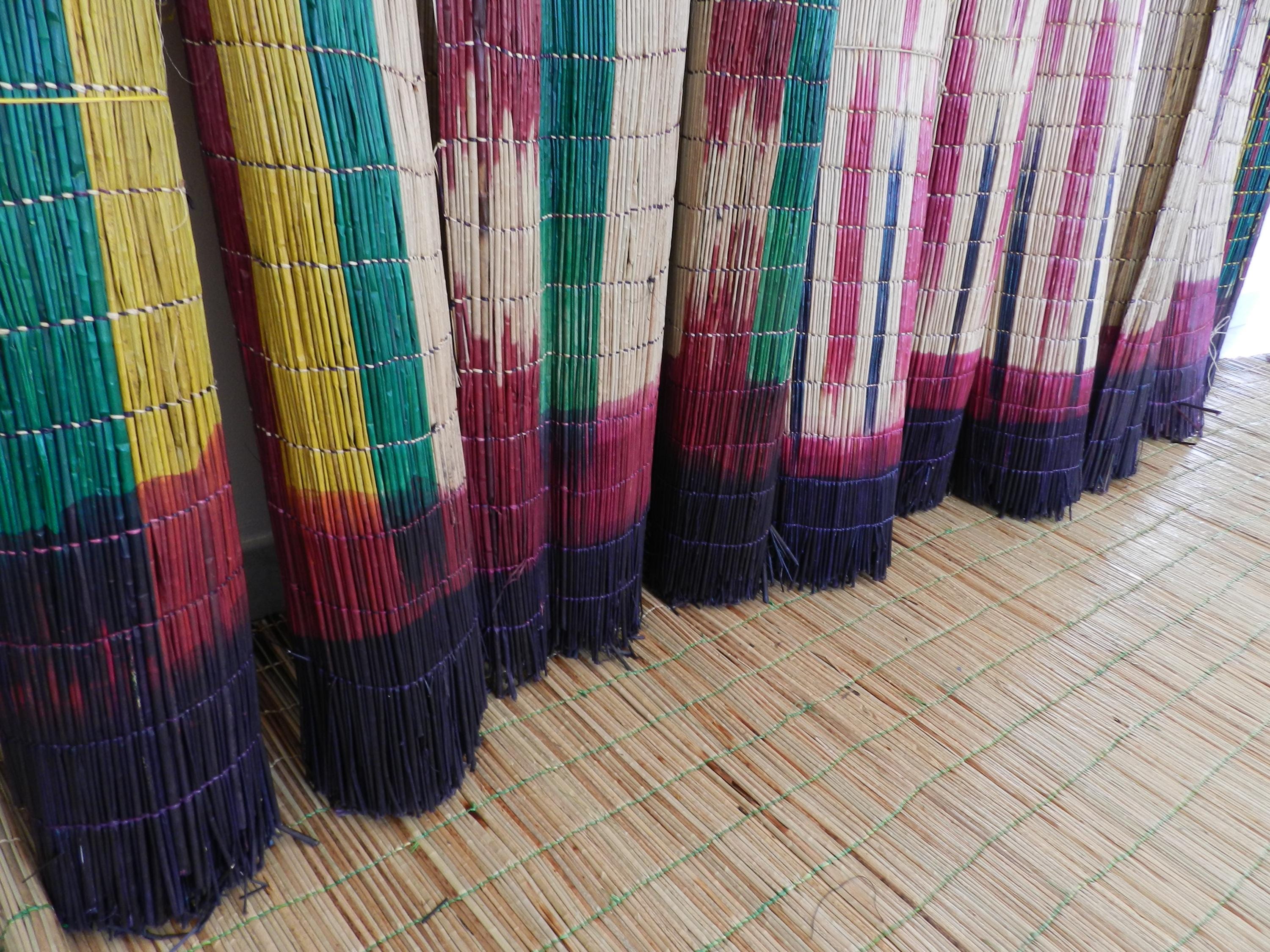 African Mat Natural Raffia Rush Floor Mat, Plant Art of Hospitality ...