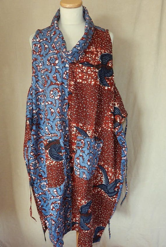 Robe Doguissimi grande taille en tissu wax | Etsy