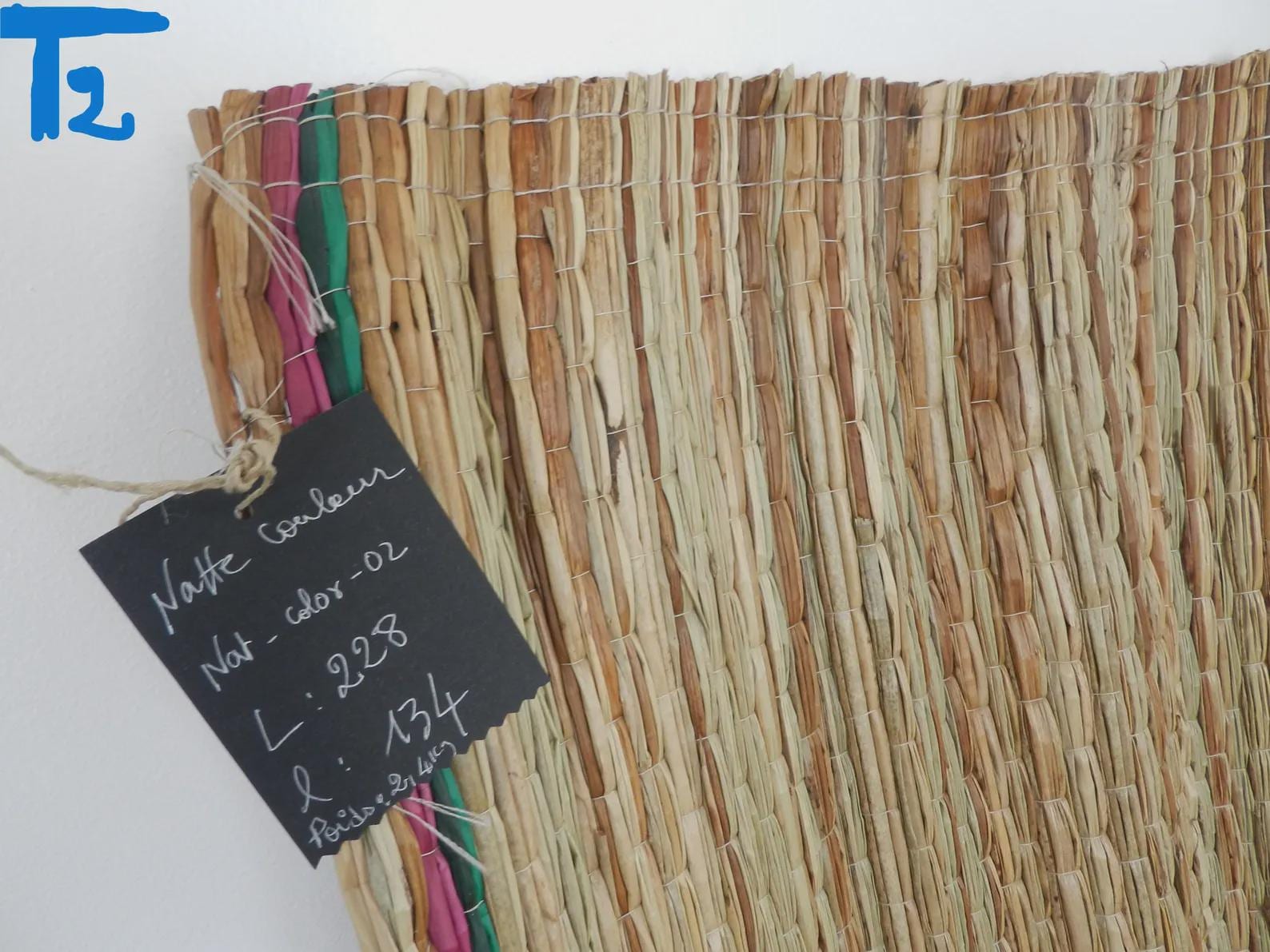 African Mat Natural Raffia Rush Floor Mat, Plant Art of Hospitality ...