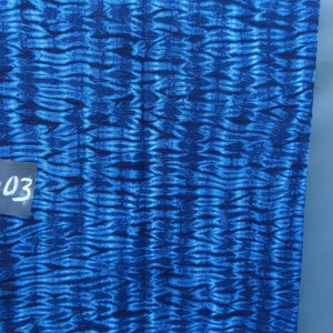 Indigo blue fabric, large width coupon from Guinea, tie and dye cotton linen 3m by 155cm 118 by 61 Adire, line pattern, dyed African loincloth H-03--256/138cm