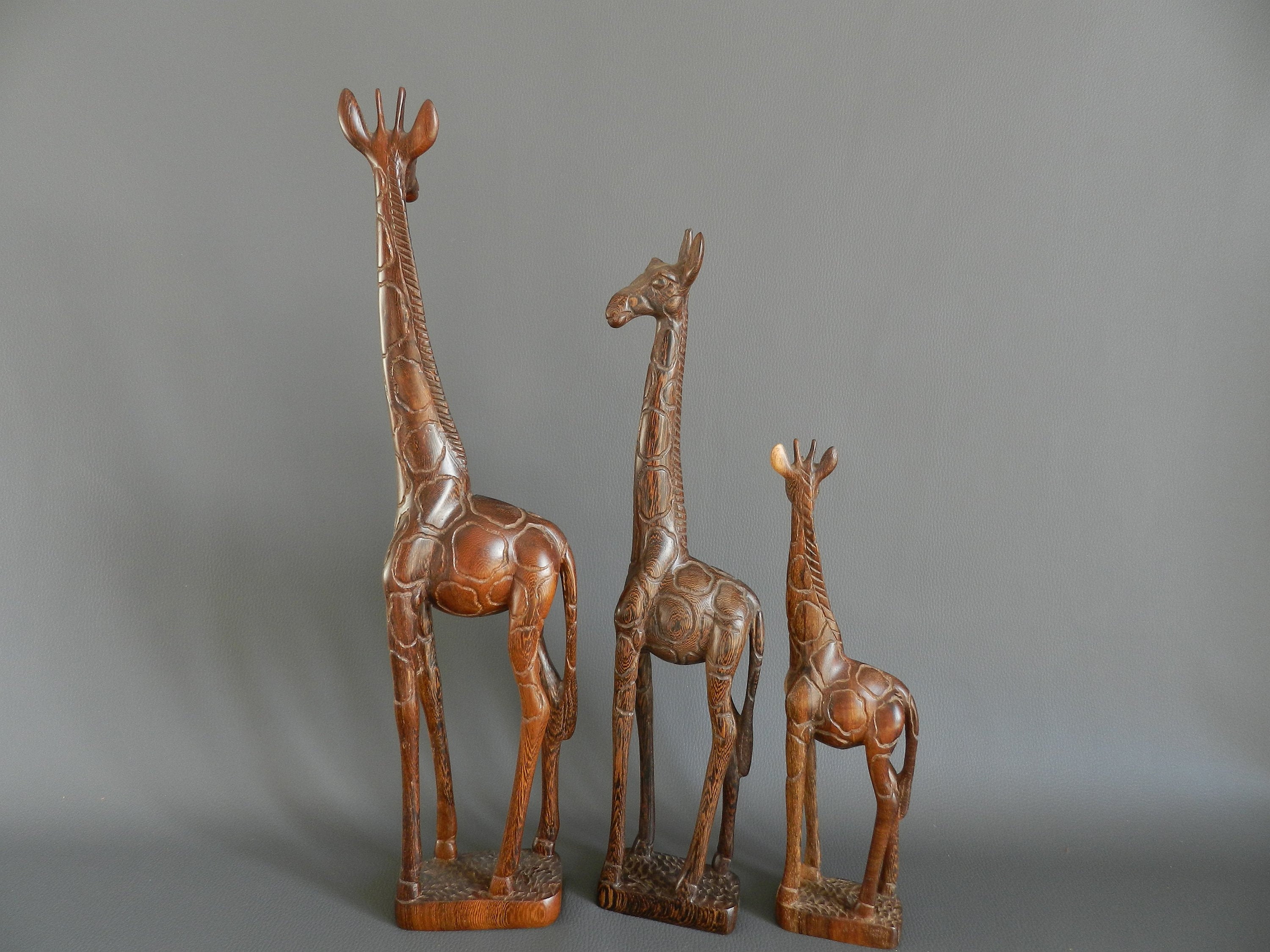 3 Girafes Sculpture En