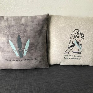Valorant agent ability inspired cushions