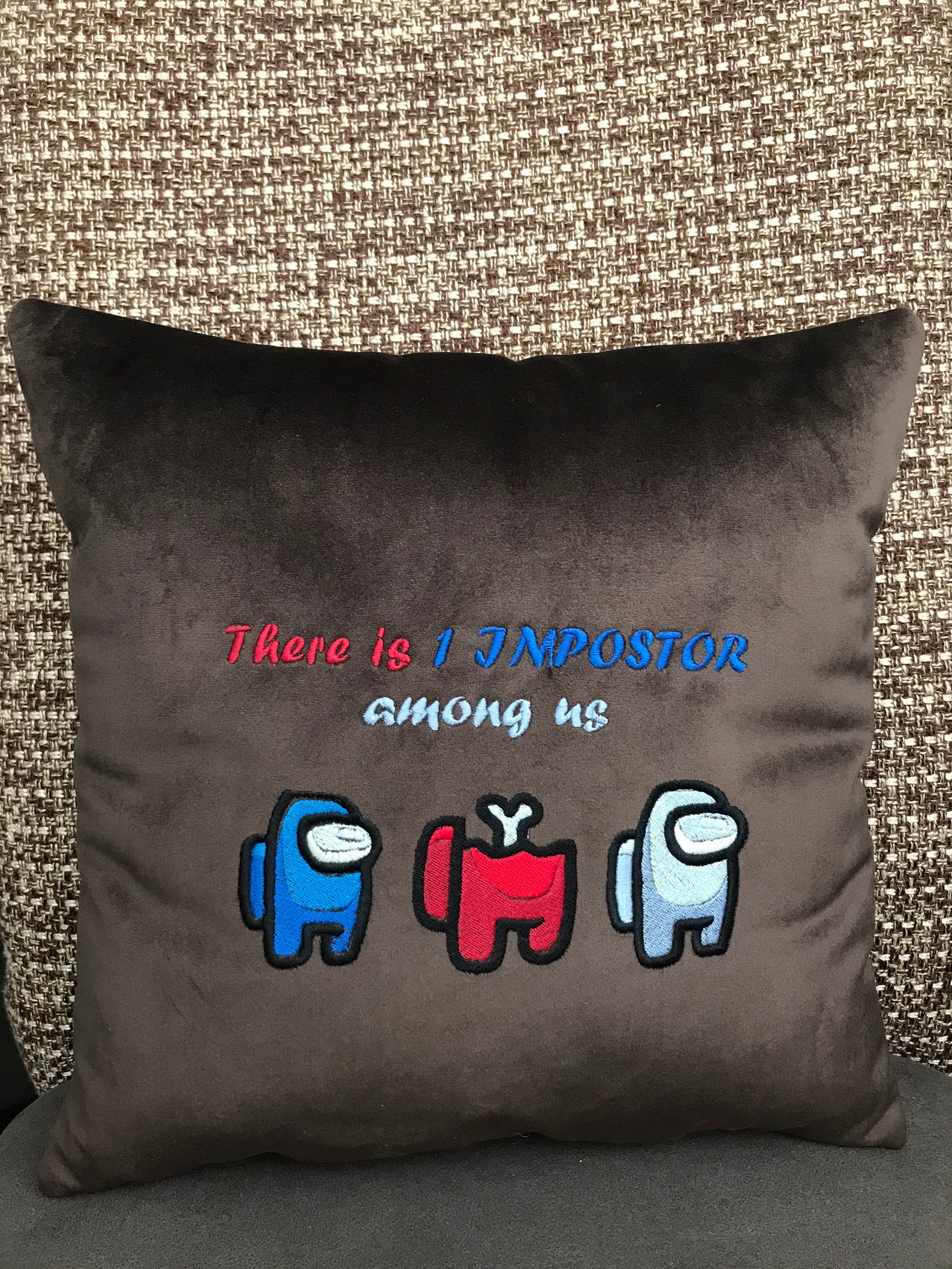 Personalized Among us cushion pillow Etsy