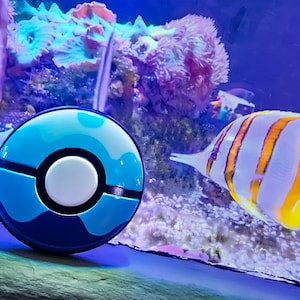 Gen Three Pokemon Go Plus Decals Dive Ball (B)