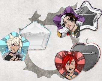 FFXIV Character Buttons