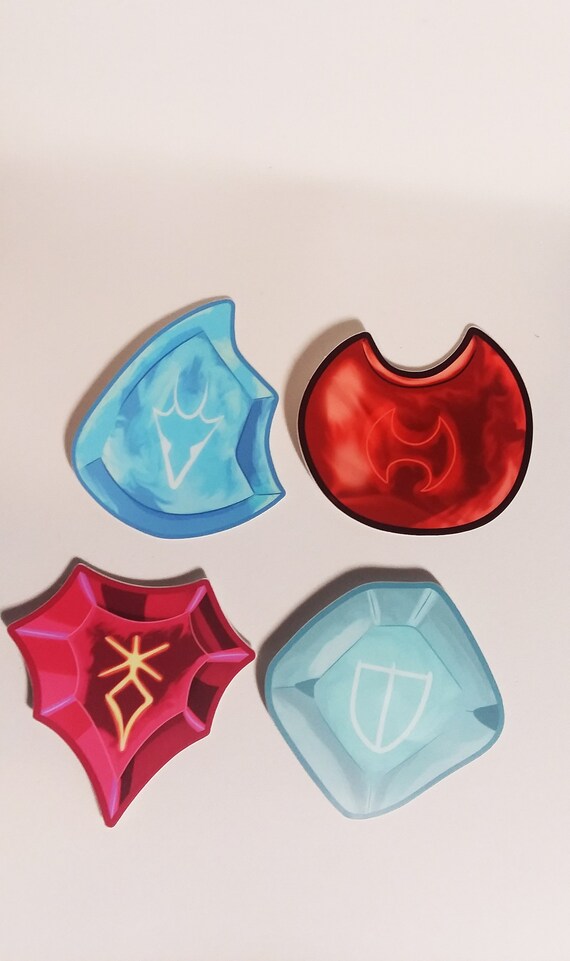 Final Fantasy XIV Job Stone Stickers Etsy