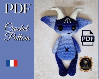 Crochet Pattern PDF – Aboleth the Weird and Wonderful Plush