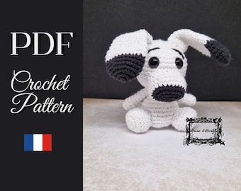 Crochet Pattern PDF – Idefix the Little Dog Plush