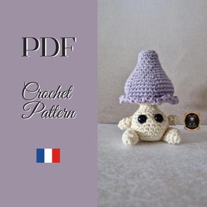 Crochet Pattern PDF – Siana the Cute Mushroom Amigurumi