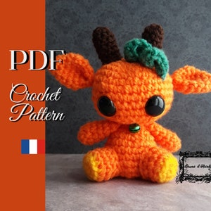 Patron Halloween Amigurumi Citrouillette image 1