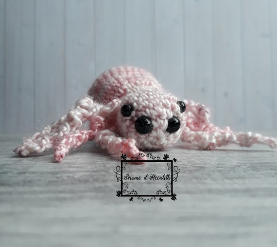 pink spider toy