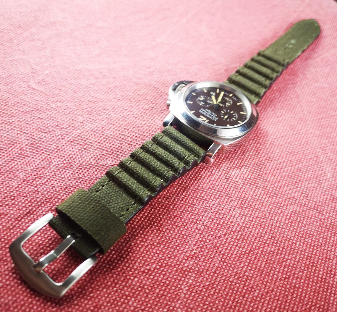 Canvas Watch Strap 18mm20mm 22mm24mm26mm 28mm 30mm Etsy