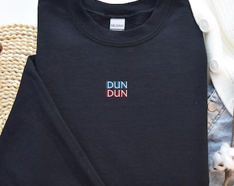 DUN DUN Law & Order SVU Sweatshirt, Minimalist Fan Apparel