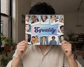 2027 LGBTQIA+ History Wall Calendar, Illustrated Trailblazers of Equality