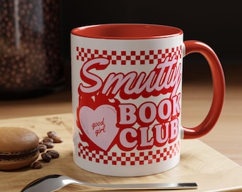 Schmutzige Buchklub-Tasse, würzige Leser-Kaffeetasse, gute Leseratte