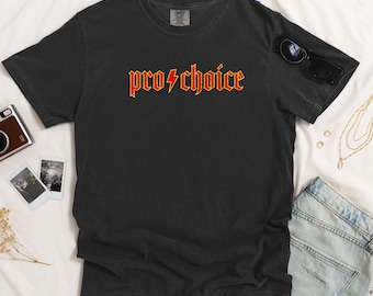 Pro Choice Vintage Band T-Shirt, Feminist Graphic Tee