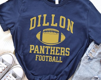 Camiseta de futebol americano Dillon Panthers, inspirada no jogo Friday Night Lights, unissex.