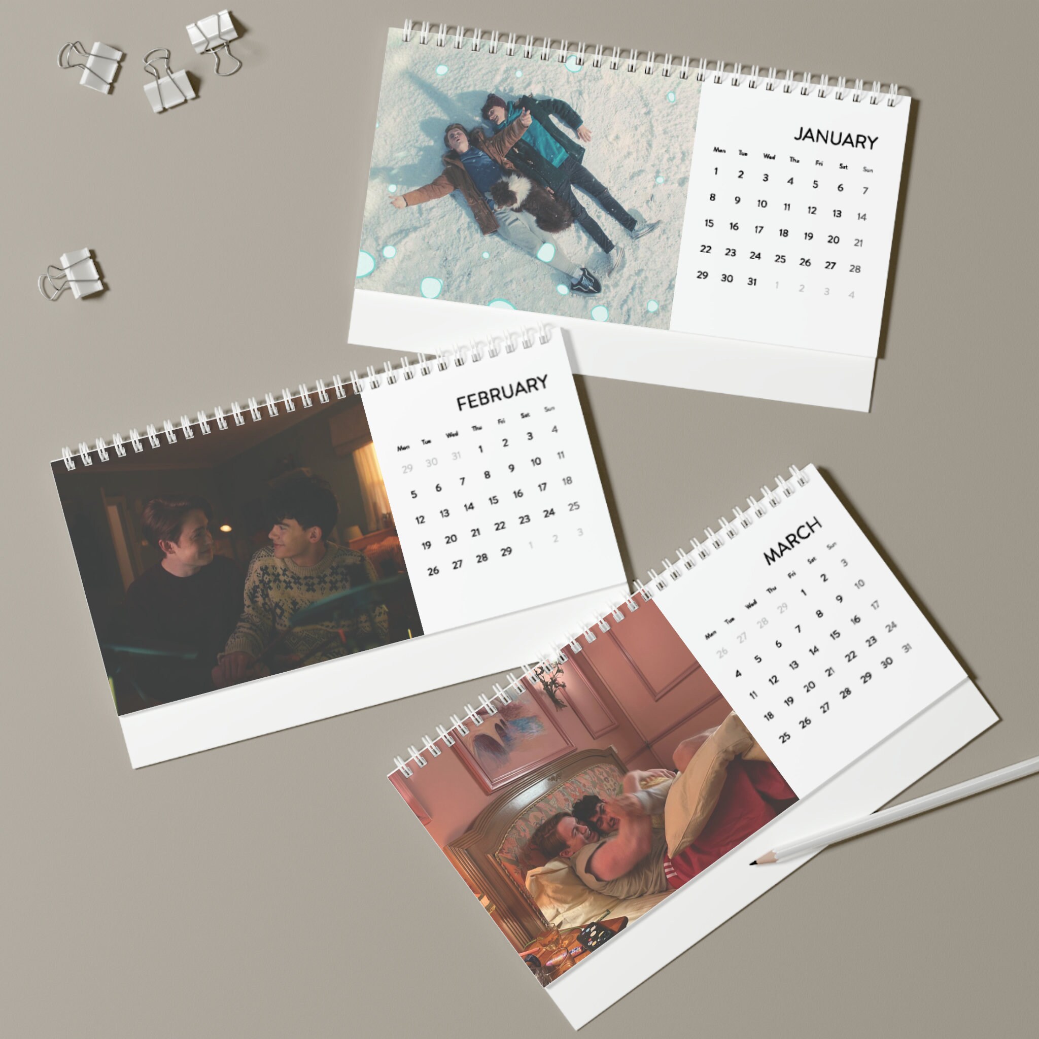 Heartstopper Desk Calendar (2024) sold by Martyna WójcikŚmierska SKU