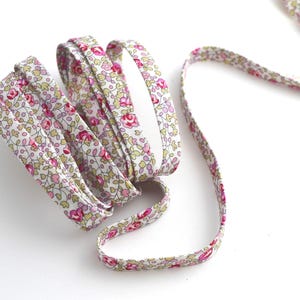 Liberty Eloise pink bias binding 7015C