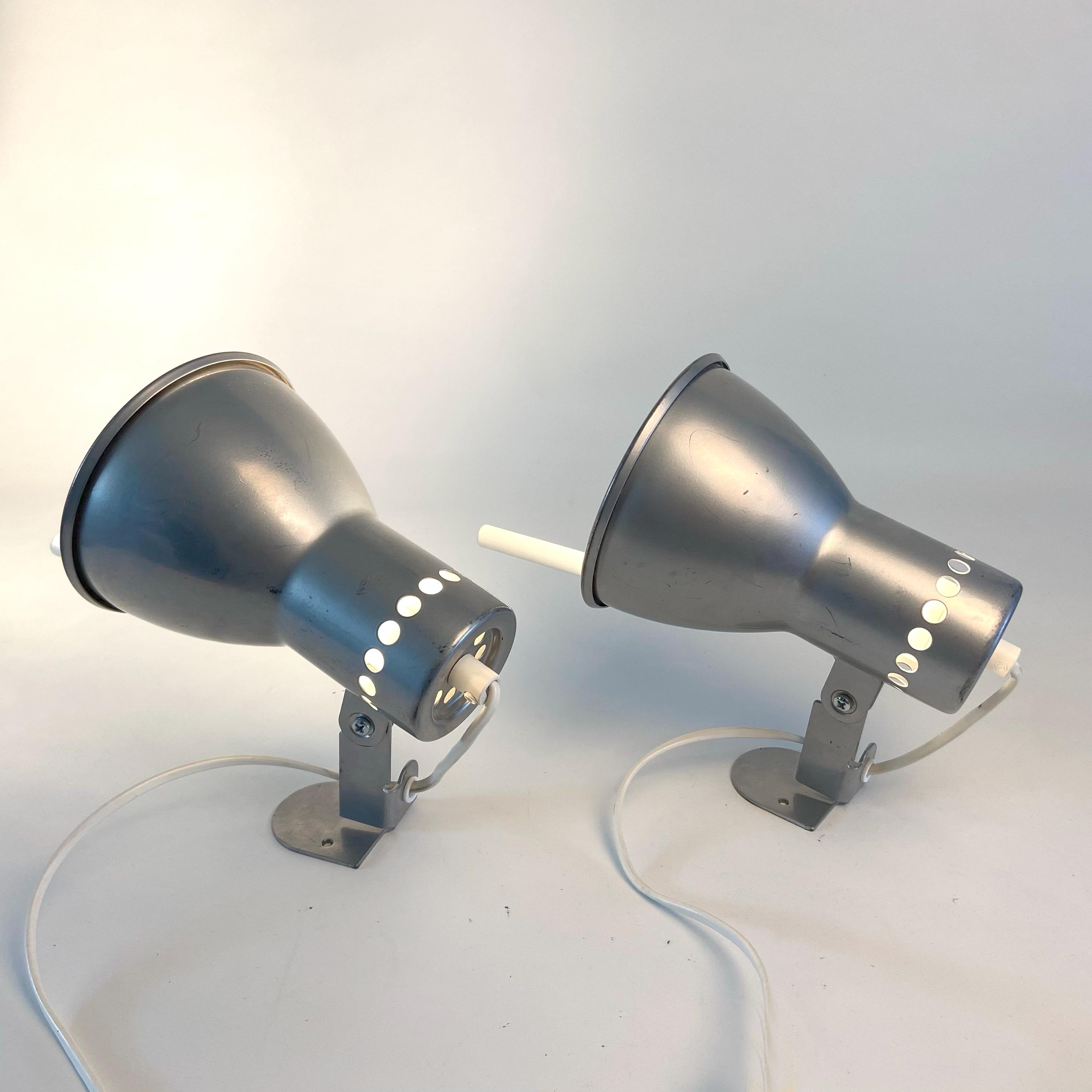 Vintage Set of 2 JOJKA Ikea Wall Spotlights | 80s | Marianne