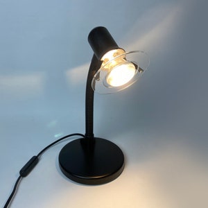 Vintage Memphis Milano Style Adjustable Gooseneck Desk Lamp | 80s | Table lamp | Vintage desk | Postmodern | Modernist | Minimalist