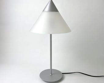 Vintage Post Modern Desk Lamp Ron Rezek Green Table Lamp 1980s Art