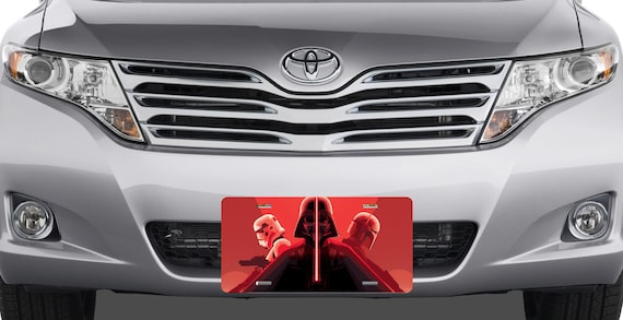 darth vader license plate frame