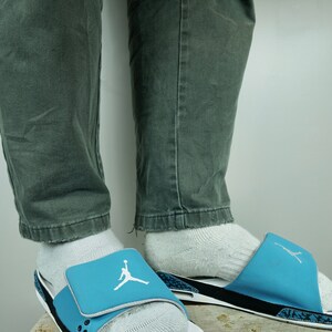 Air Jordan Slippers Etsy