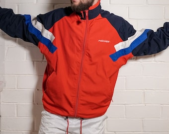 Vintage Unisex Fischer Tracksuit | Vintage Track Top | Vintage Tracksuit | Old School Tracksuit |  Multicolor Tracksuit Jacket